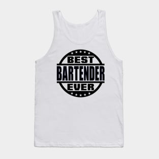 Best Bartender Ever Tank Top